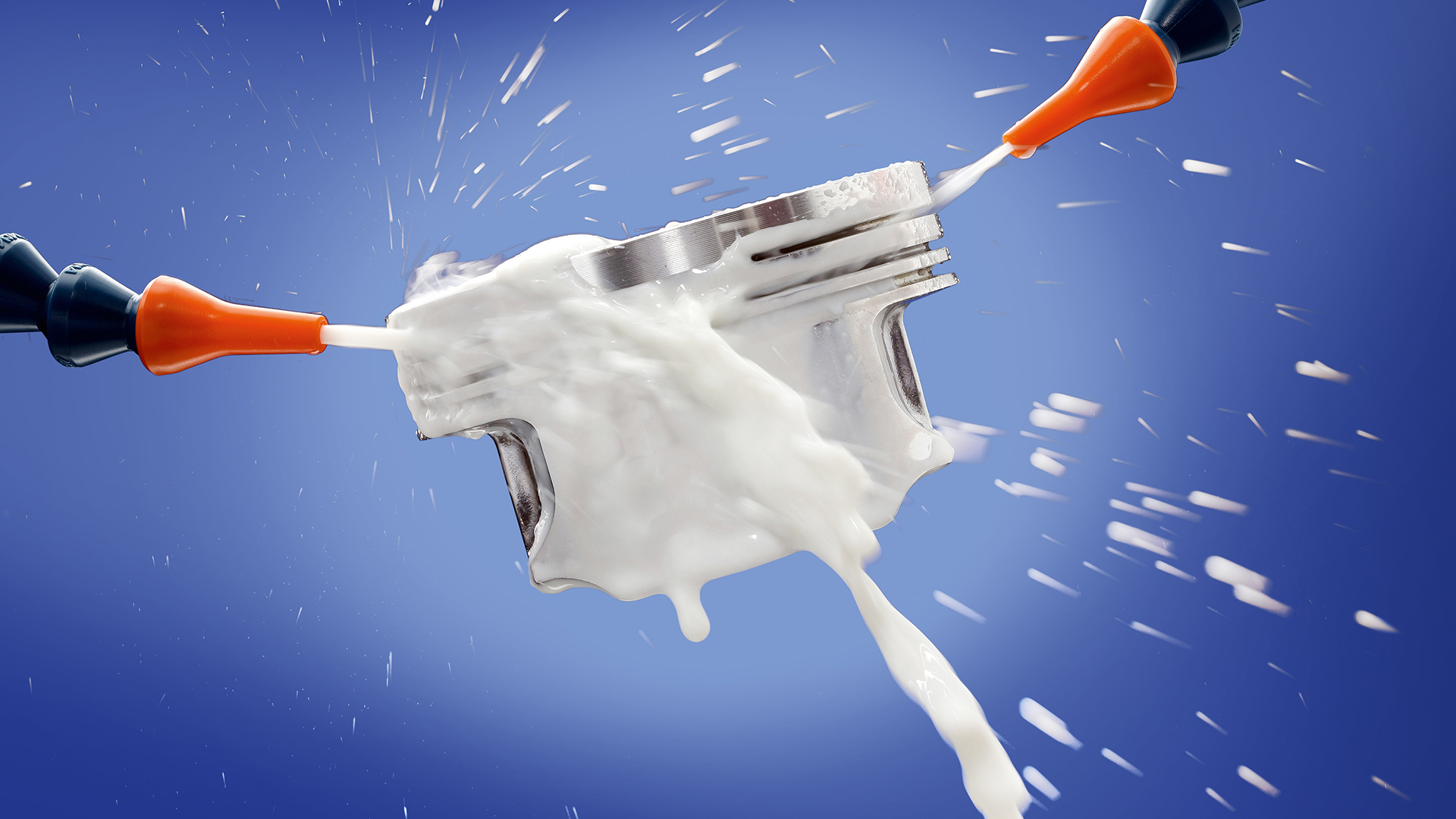 Water-miscible coolant splash !